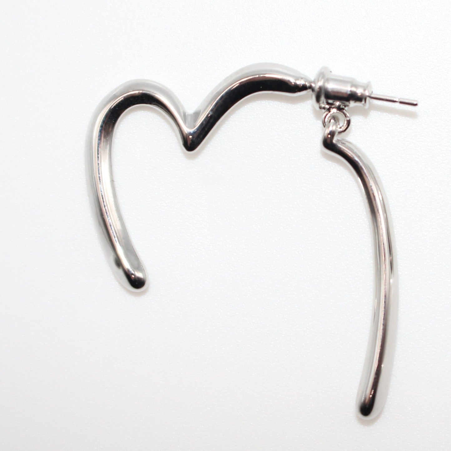 Heart Half Earrings