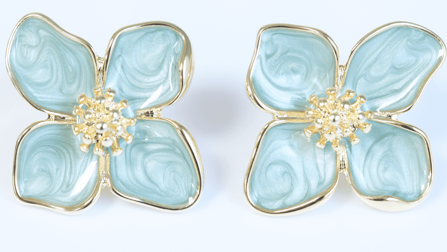 Blush Petal Studs