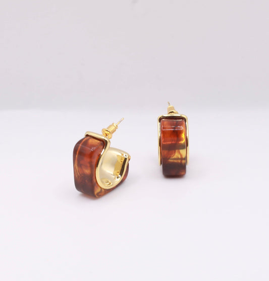 Sunset Swirl earrings