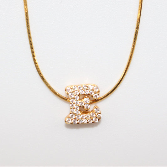 Sparkling Initials Necklace