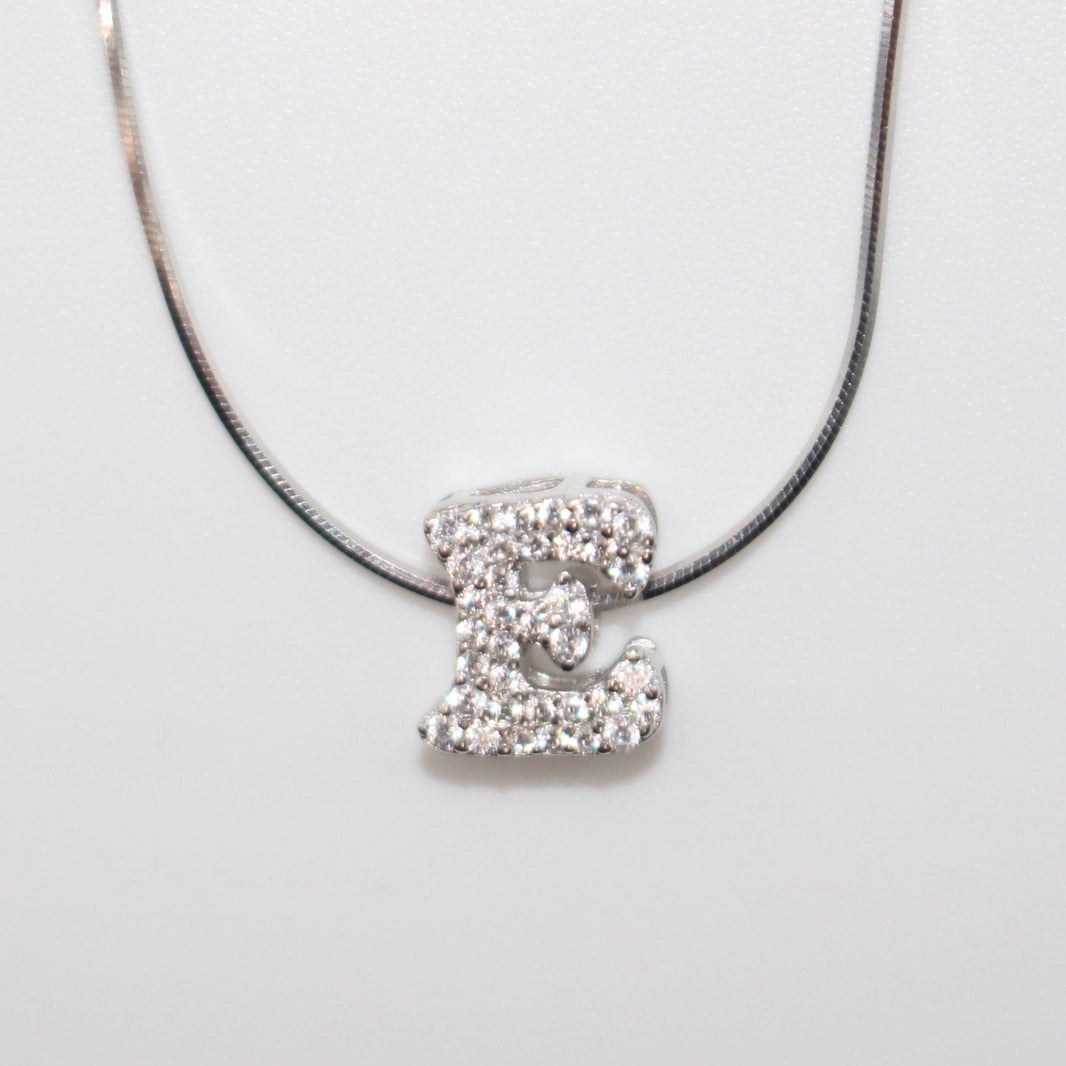 image Sparkling Initials Necklace