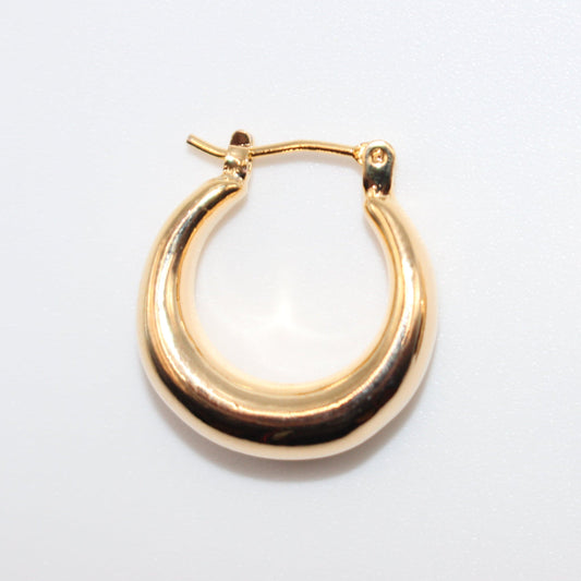 'Chunky' 2cm hoop earrings