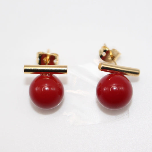 Love Bar Stud Earrings