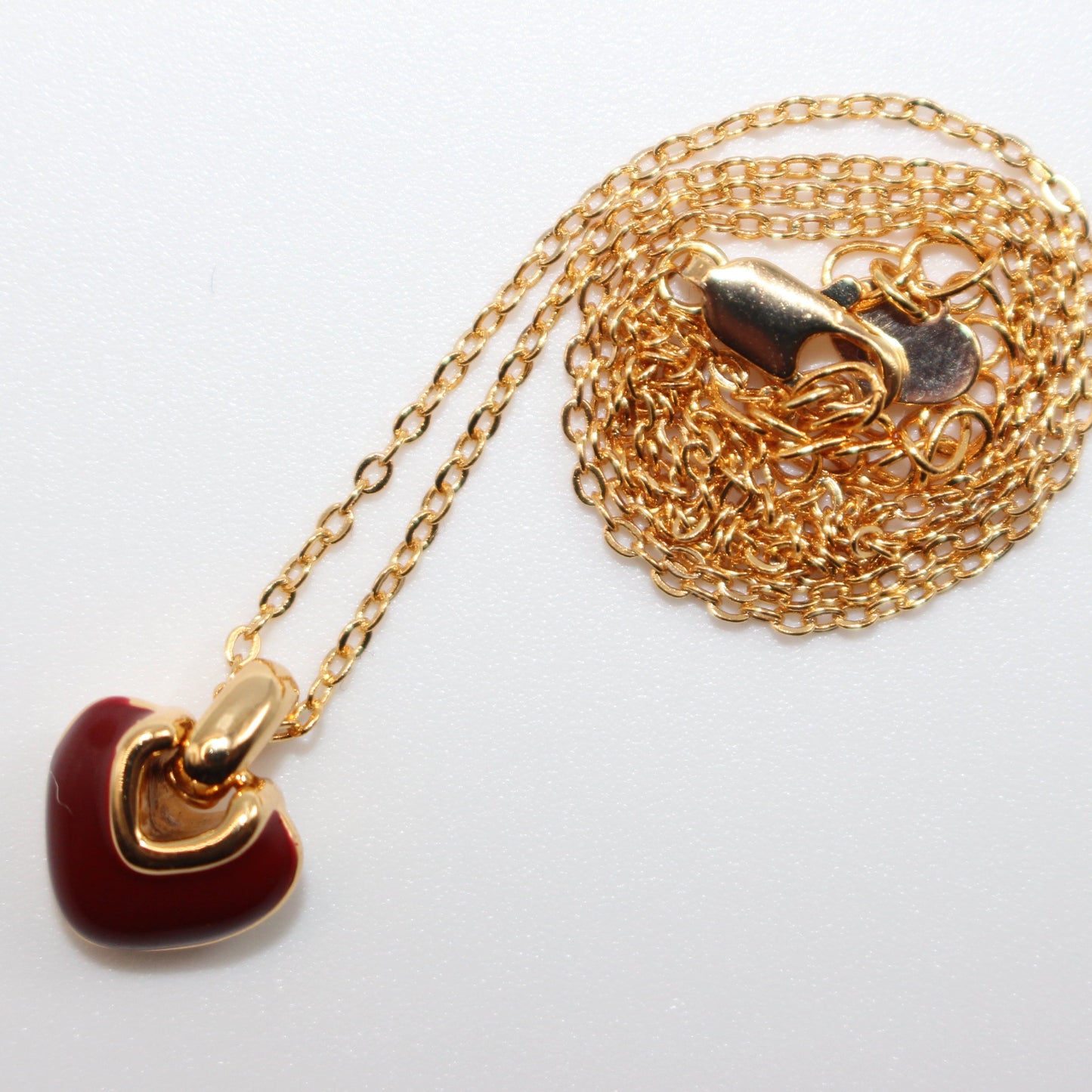 Fiery Heart Necklace