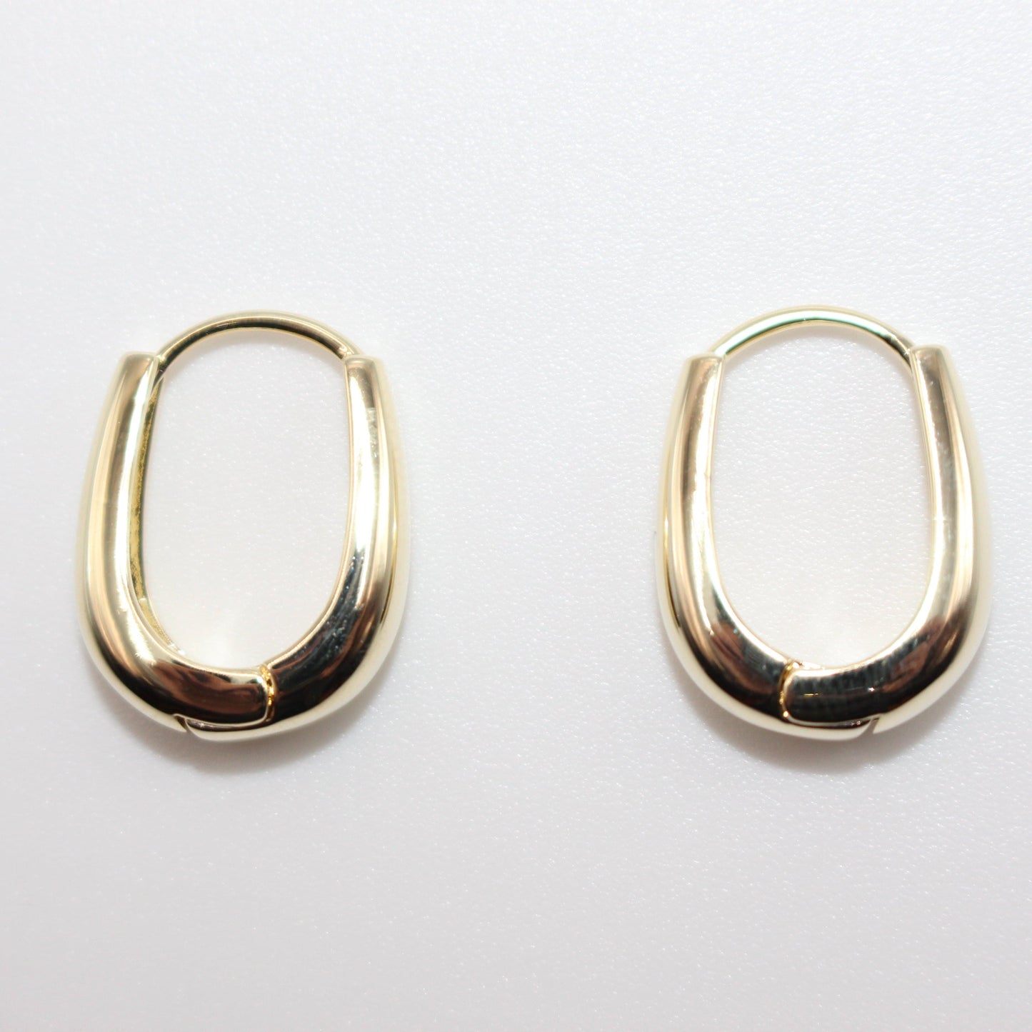 Droppy Hoop Earrings
