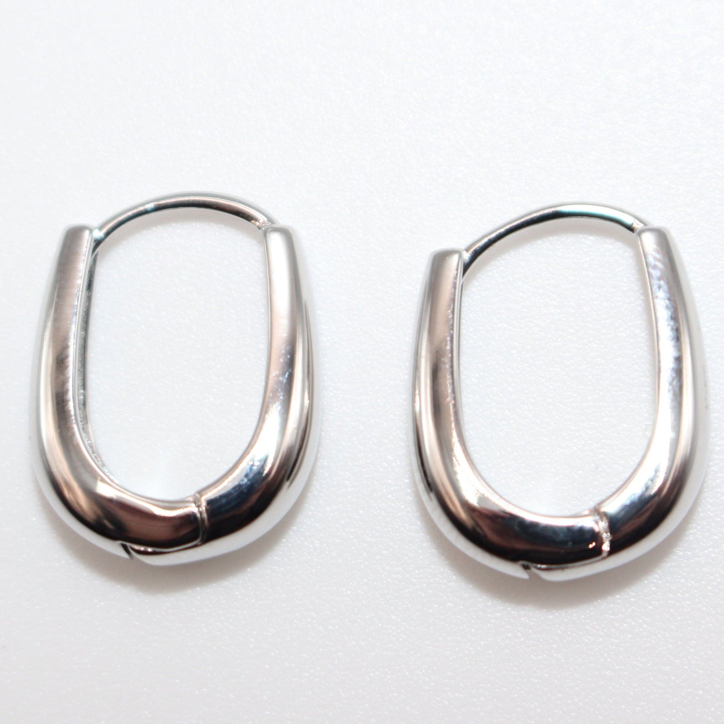Droppy Hoop Earrings