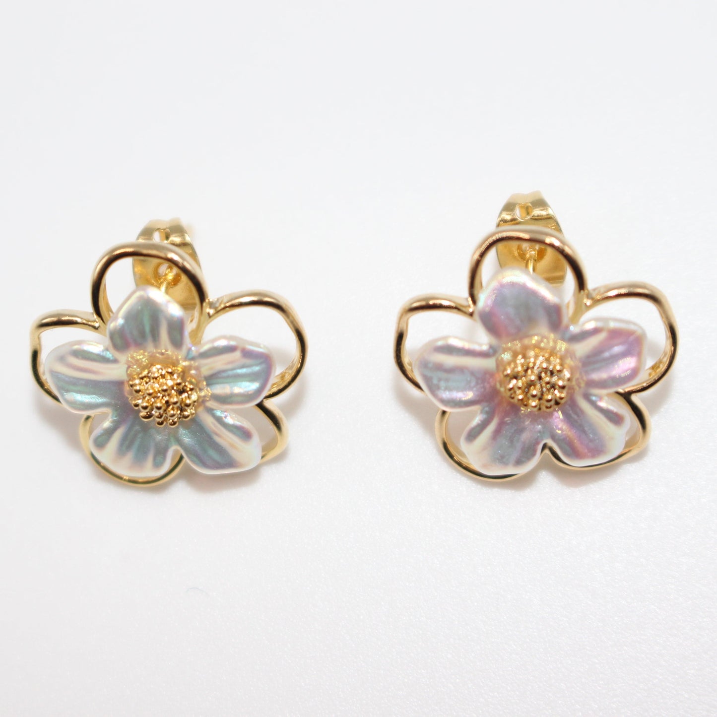 Golden Daisy Studs