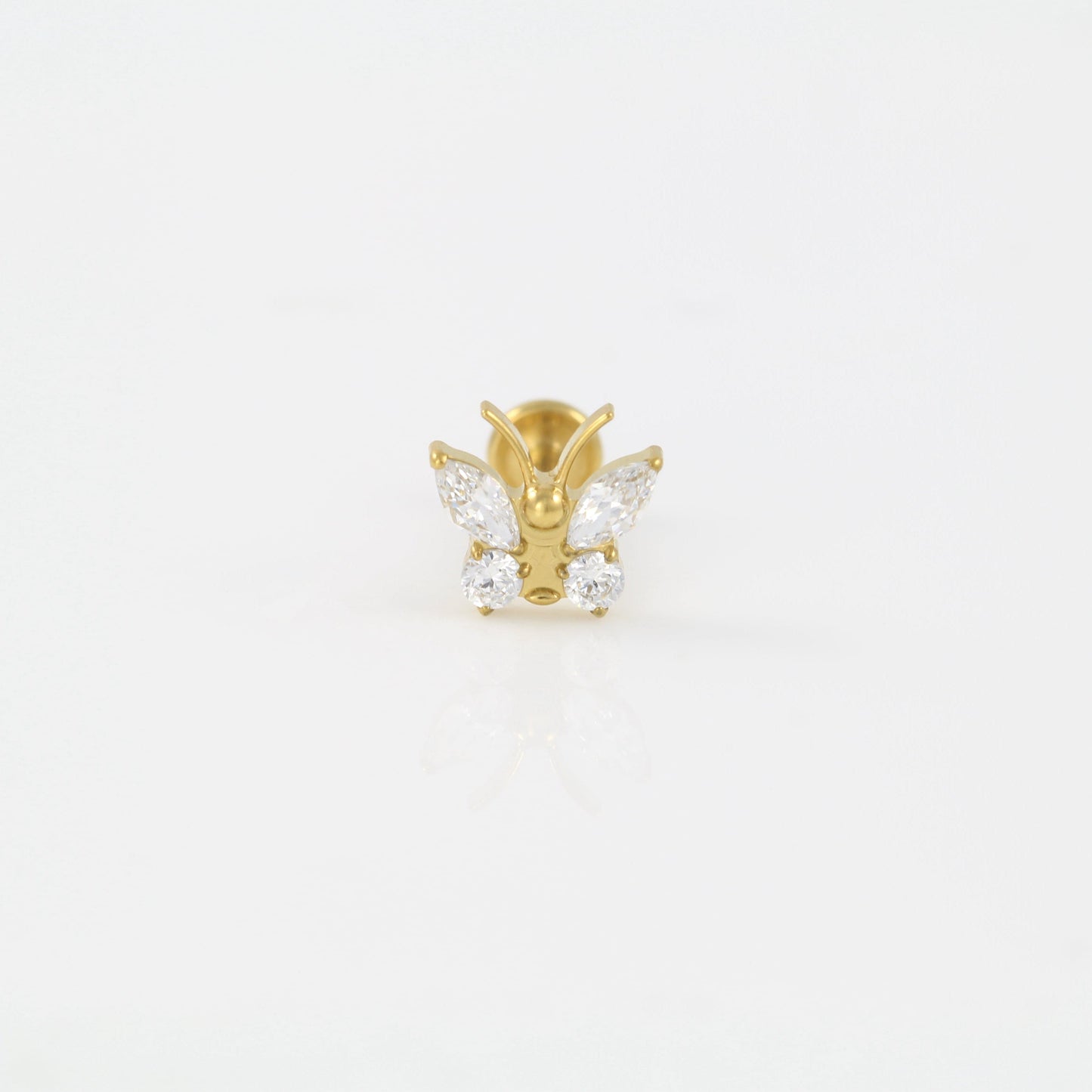 Butterfly Piercing Labret