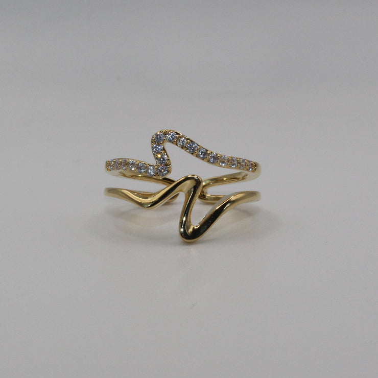 Whimsical Wave Ring