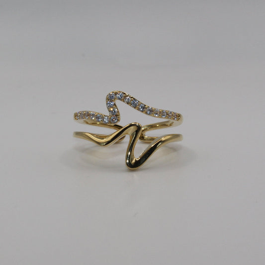 Whimsical Wave Ring