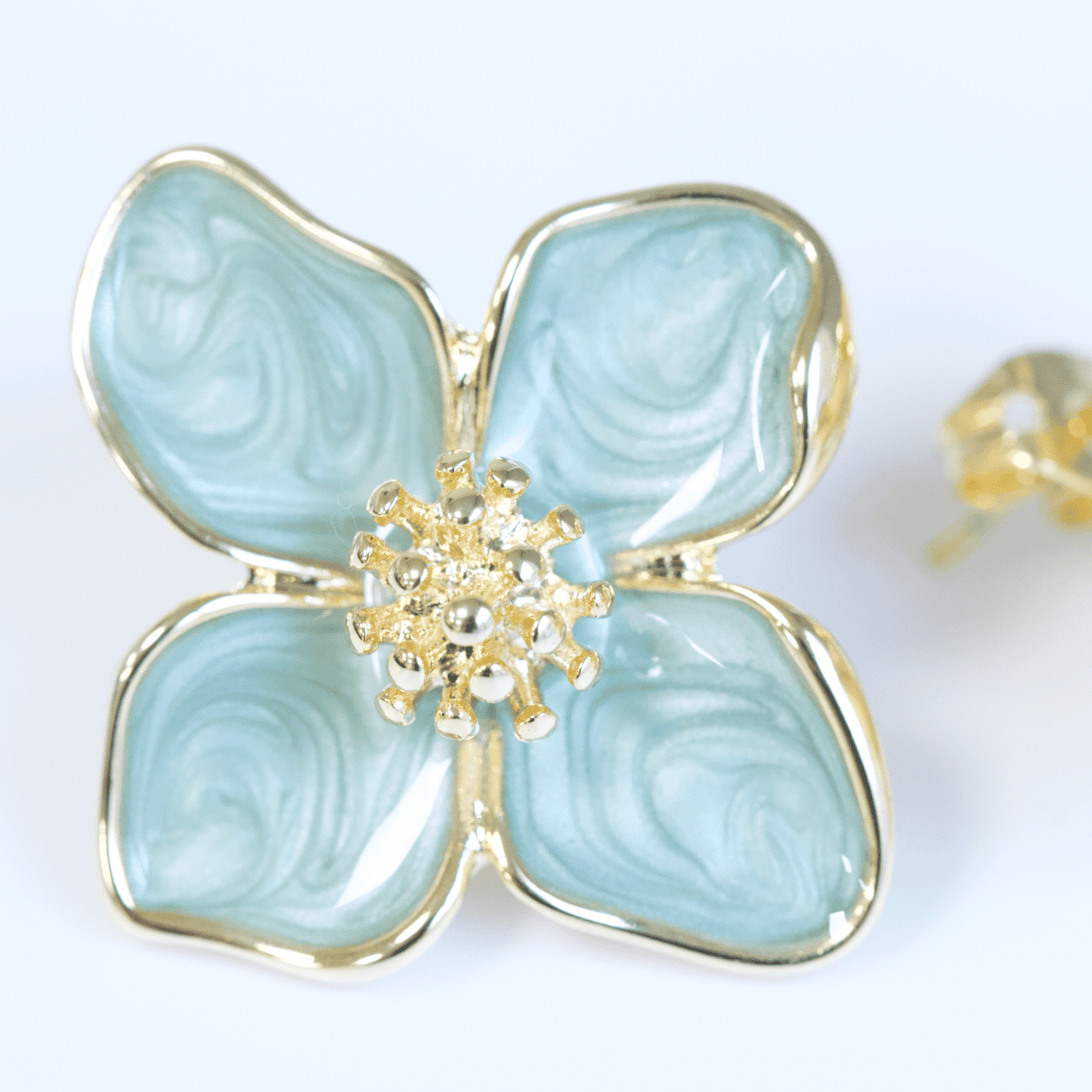 Blush Petal Studs