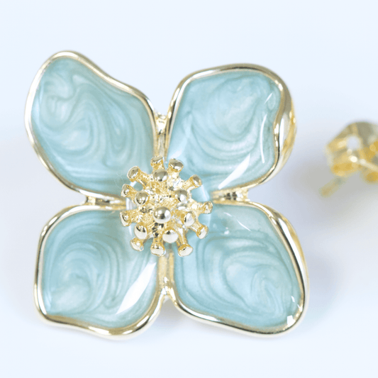 Blush Petal Studs